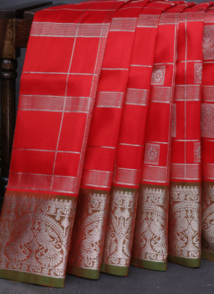 Venkatagiri Saree
Orange